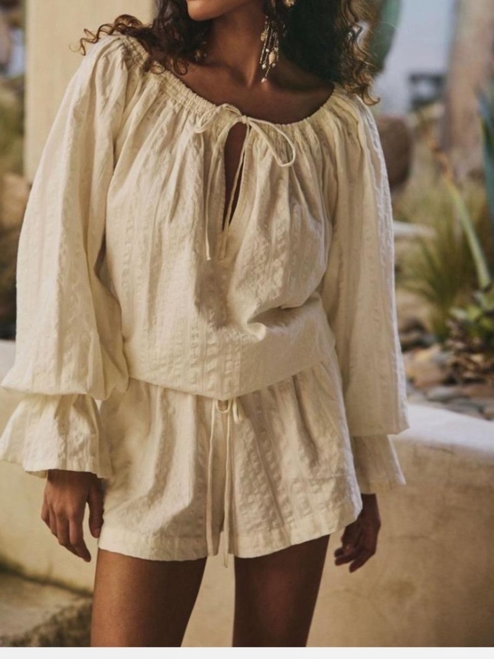 Free people ladies Estrella romper size large